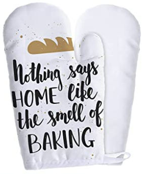 sublimated oven mitt