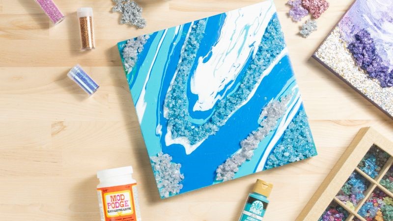 geode painting
