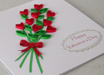 quilled valentines