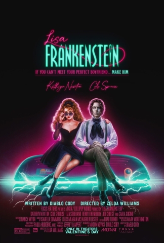 Lisa Frankenstein movie poster